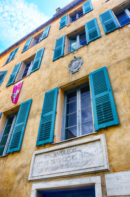 Casa Buonaparte is the ancestral home of the Napoleon Bonaparte family, Ajaccio, Corsica, France