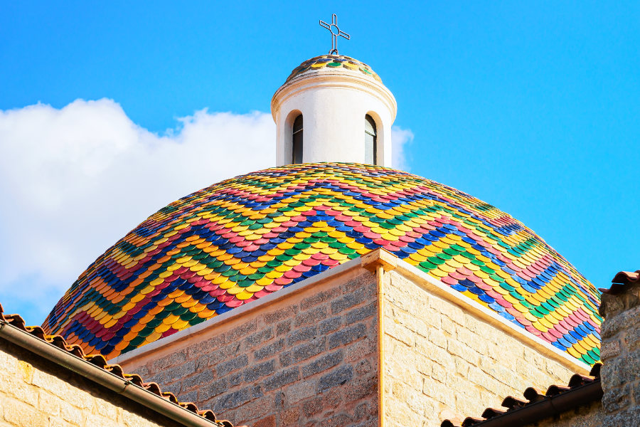 Church Of San Paolo Apostolo In Olbia Sardinia Italy